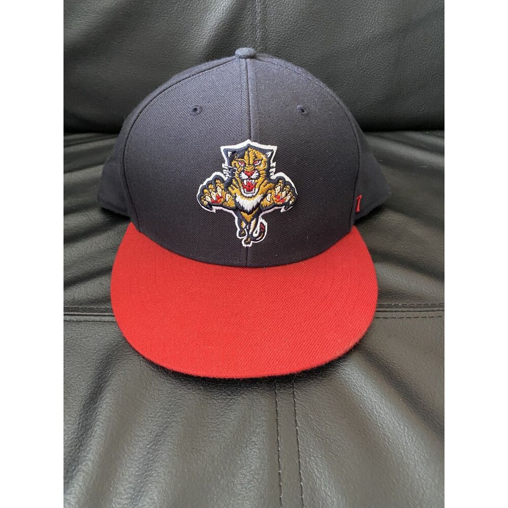 Vintage Florida Panthers RED and Blue Panthers Hat